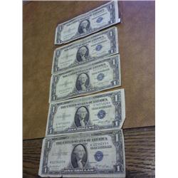 5-1935-D $1 SILVER CERTIFICATES