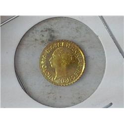 GOLD GREAT BRITAIN FANTASY COIN (.2 GRAMS)