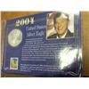 Image 1 : 2004 AMERICAN SILVER EAGLE & STAMP SET
