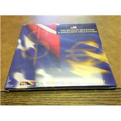 2002 US MINT STATE QUARTER & EURO SET