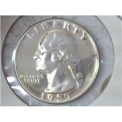 1955 WASHINGTON QUARTER PROOF