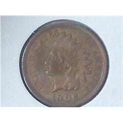 1906 INDIAN HEAD CENT (AU+)
