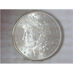 1881-S MORGAN SILVER DOLLAR (UNC)