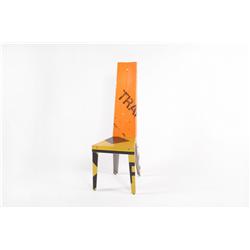 Boris Bally: Street sign "Transit" chair 1985