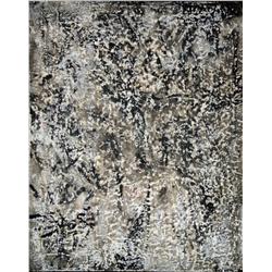 Francois Fiedler ( 1921-2001 ): Untitled "Crna" 1970s-1980s signed in 1995