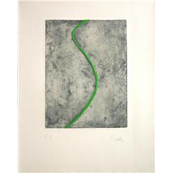 Francois Fiedler ( 1921-2001 ): Untitled  III. "Meandres" 1980s