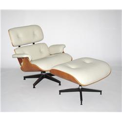 Charles and Ray Eames for Herman Miller, Recliner with ottoman 2005