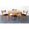 Image 2 : Heywood wakefield dining set with 4 chairs c. 1950