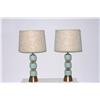 Image 1 : Mid Century Modern table lamps, pair c. 1950