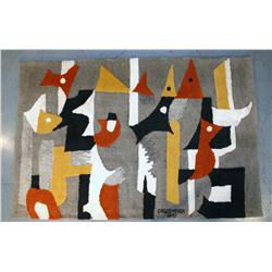 Carlos Merida ( 1891-1995): Tapestry , Mexico 1977