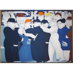 Noe Katz ( 1953- ): Serigraph 