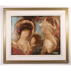 Jean Pierre Rousseau: Mother with child, 1978