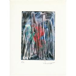 Clo Vanesco ( 1937 Geneva-2007 San Diego ): Cornivence 1990s