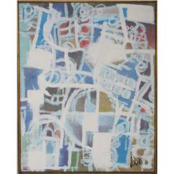 Jay Reto: Untitled IV. "Mayan Blue" 2010