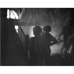 Fred Licht: Two figures and stair