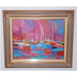 Marcel Mouly: Sailboats 2006