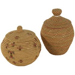 Two Eskimo Baskets