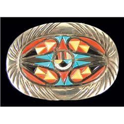 Zuni Inlay Buckle - Matilda & Valentino Banteah