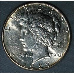 1927 S UNC Peace Silver Dollar