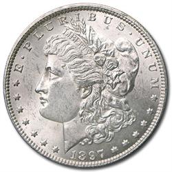 1897 P UNC Morgan Silver Dollar