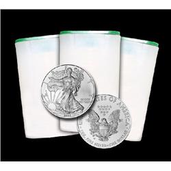 Roll of 20 Silver Eagle- UNC