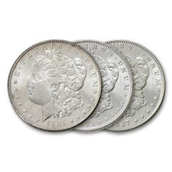 Comstock Lode 1885,6,7 Morgans- UNC