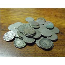 Lot of 50 V Nickels- Circulated