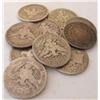 Image 1 : Lot of 10 Barber Half Dollars- Circulated