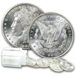 (10) 1883 CC Morgan Silver Dollars- UNC