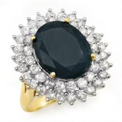 15.55 ctw Sapphire & Diamond Ring