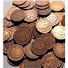 Image 1 : Lot of 100 Indian Head Cents- Circulated