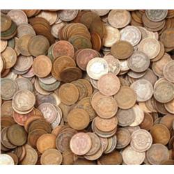 Lot of 200 Indian Head Cents- Circulated