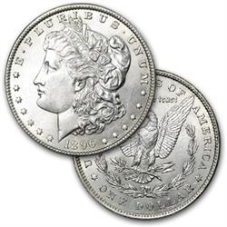 1886-Unc- Morgan Silver Dollar