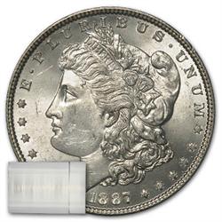 1887 UNC- Morgan Silver Dollar- 1 coin