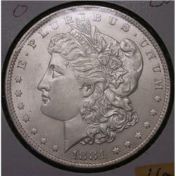 1881-O Morgan Silver Dollar - UNC