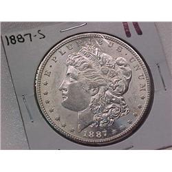 Morgan $ 1887S 
