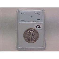 Walking Liberty Half $ 1921S 