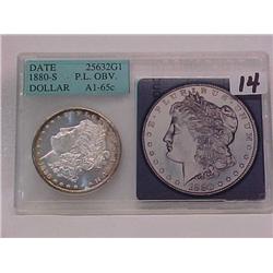 Morgan $ 1880S Accugrade