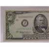 Image 2 : $50 Federal Reserve Note 1950D