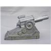 Image 1 : VERY EARLY WORLD WAR I CAST METAL TOY- MILITARY CANNON ARTILARY