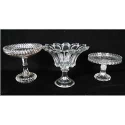 Pedestal cake plates - 3