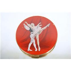 Compact - Ballerina dancers - orig label-mint