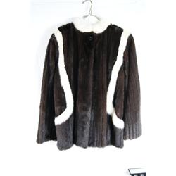 Mink fur coat