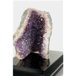 Amethyst Cathedral Geode - encased 12.5" x 10.5" x 8.5"Amethyst cathedral geodes are unique naturall