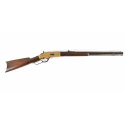 Model 1866 Winchester 44 cal Yellow Boy Serial  160323- mfg. 1883.  Truly the rifle that won the wes