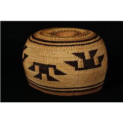 Hupa basket  - very fine weaving in mint condition