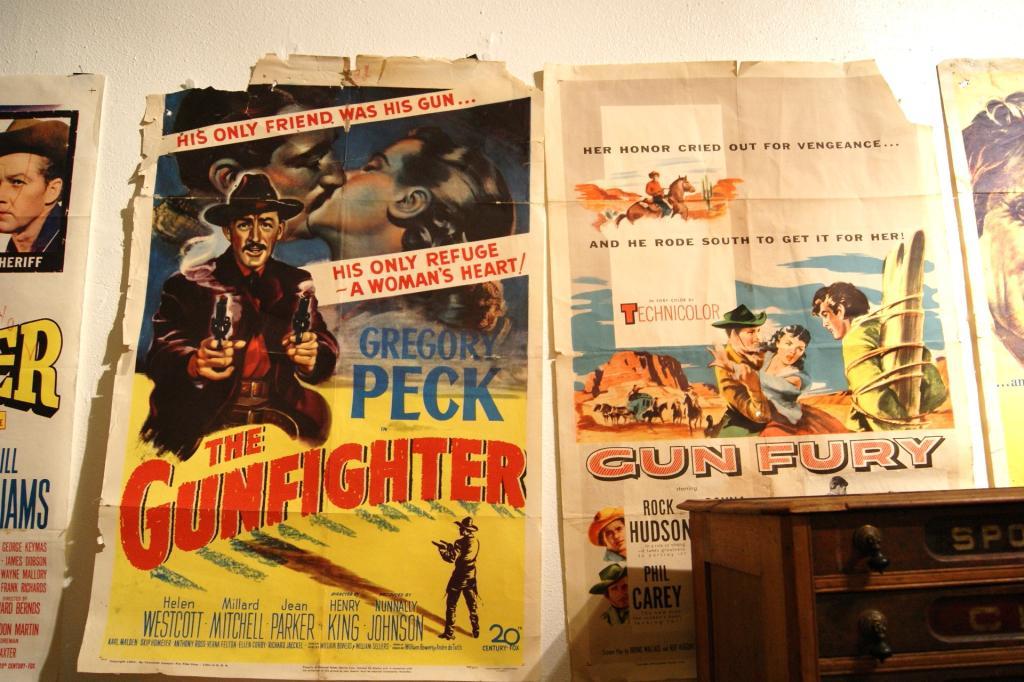 Western 1950 1960 S Movie Posters 8 Full Sheets The First Texan