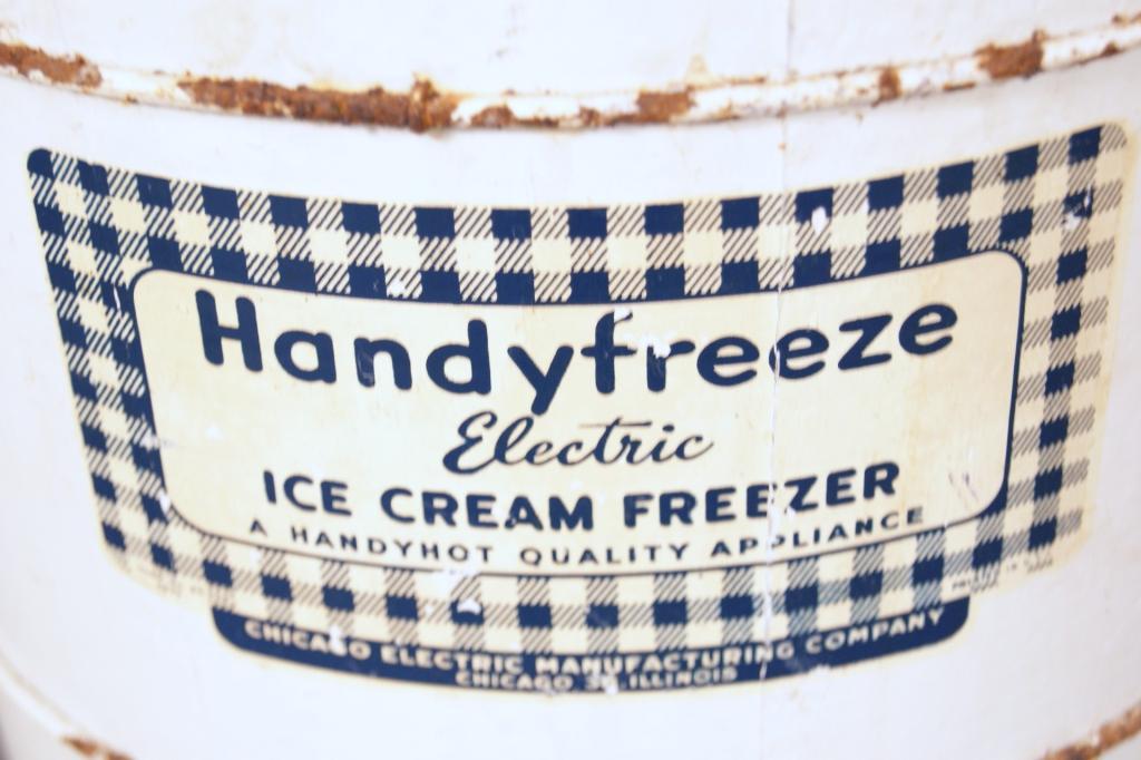 Vintage Ice Cream Maker Handy Freeze