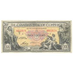 1935  Twenty Dollars The Canadian Bank of Commerce, 75-18-02