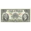 Image 1 : 1931  Five Dollars The Bank of Montreal, Fine+ with pin hole, 505-58-02